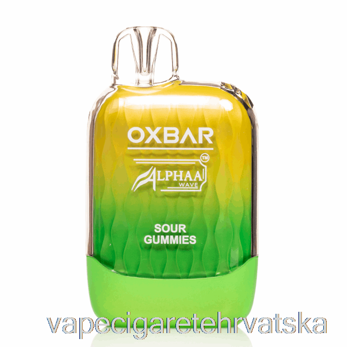 Vape Cigarete Oxbar X Alpha G8000 Jednokratne Kisele Gume